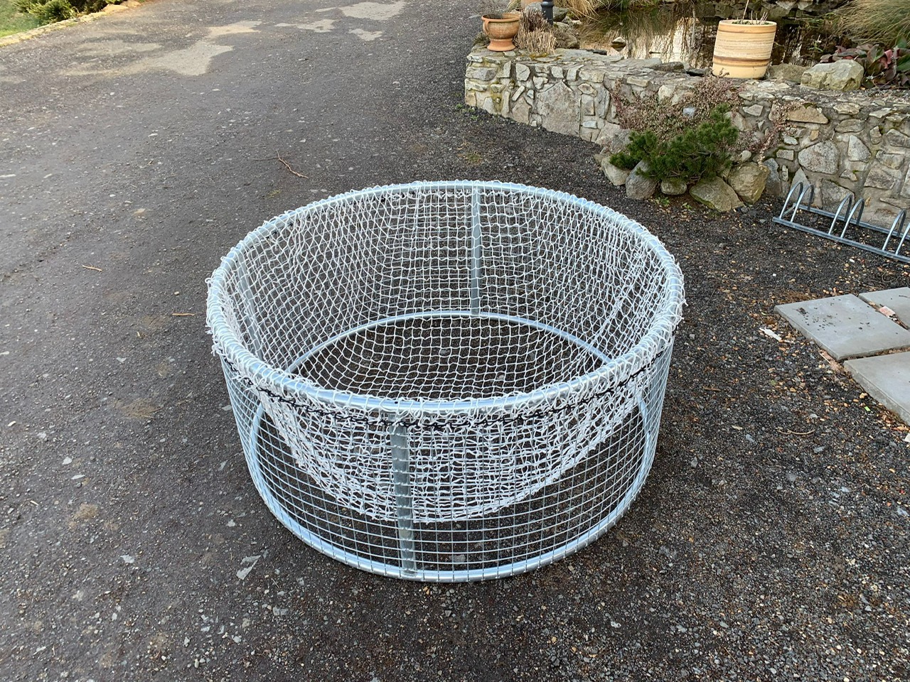 Síť na kruhový krmelec